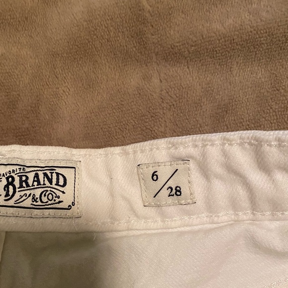 White Lucky Brand Jean Shorts - Picture 3 of 3